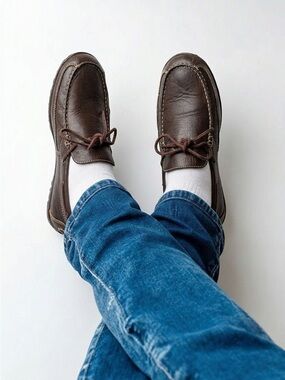 Cole Haan Men's Brown Driving Moccasins Size 11.5 Casual Shoes‎